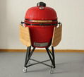 Large Ceramic Kamado Charcoal BBQ Grill 4