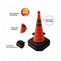 28” Collapsible Traffic Cone With Security Emergency Safety Kit 3