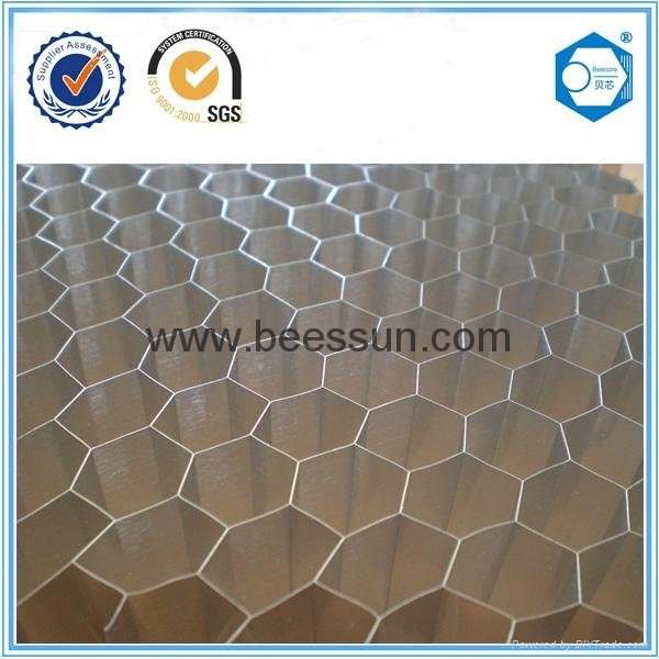 Beecore aluminum honeycomb core for indoor partition panel