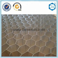 Beecore aluminum honeycomb core for indoor partition panel