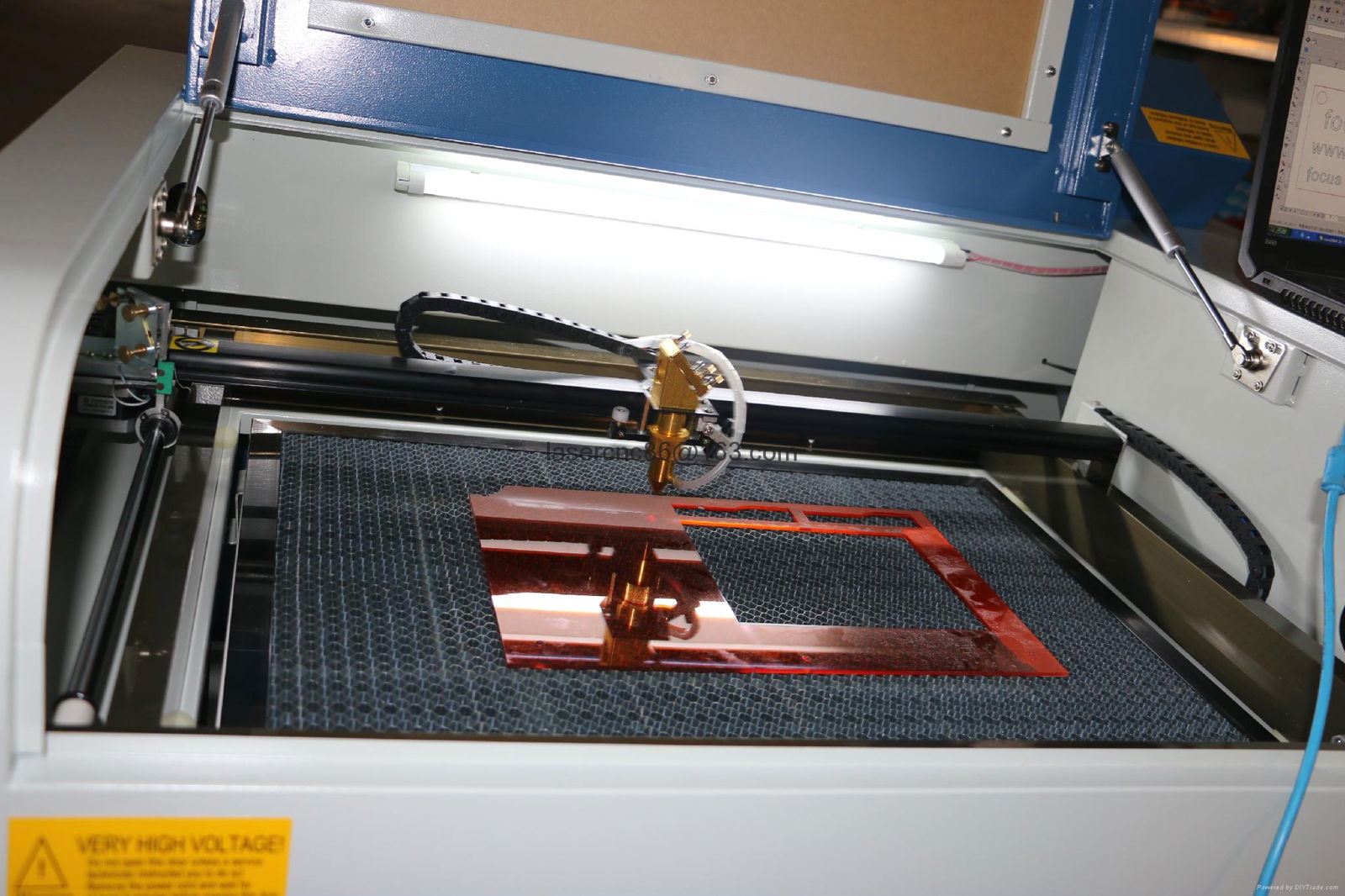 80W 100W laser wood cutting machine 2