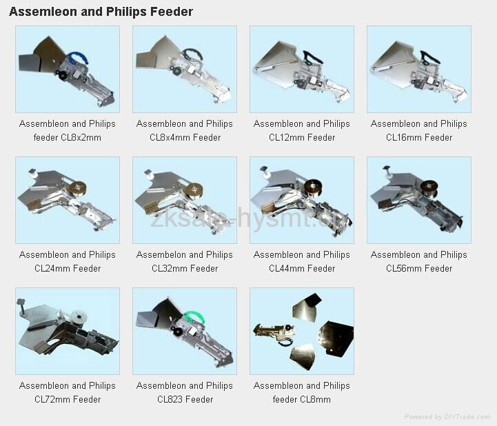 Assemleon and philips FEEDER for smt p&p machine