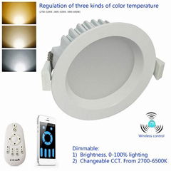 Cutout170mm 18W LED Downlight Dimmable