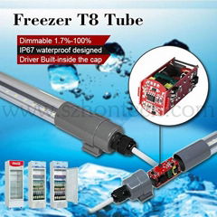 t8 16w IP67 Refrigerator led tube light