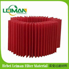 Motorcycle pleating filter paper Grade A air filter paper wood pulp material 