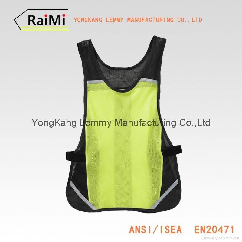 Wholesale Hot Selling Safety Reflective Running Vest For Cycling  4