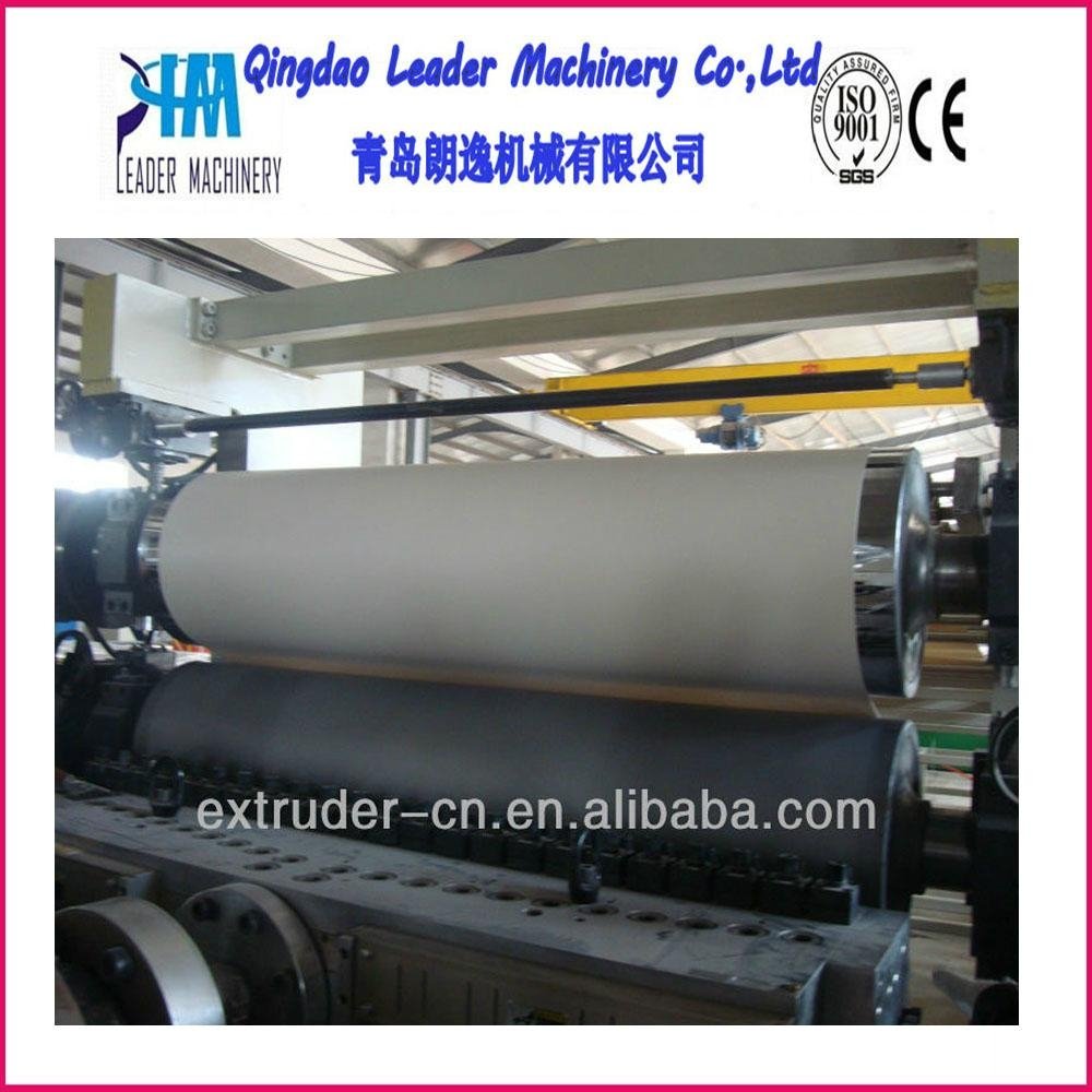 Plastic PVC sheet production machine 2