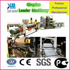 PP PE PS ABS Single layer or multi-layer sheet production machine