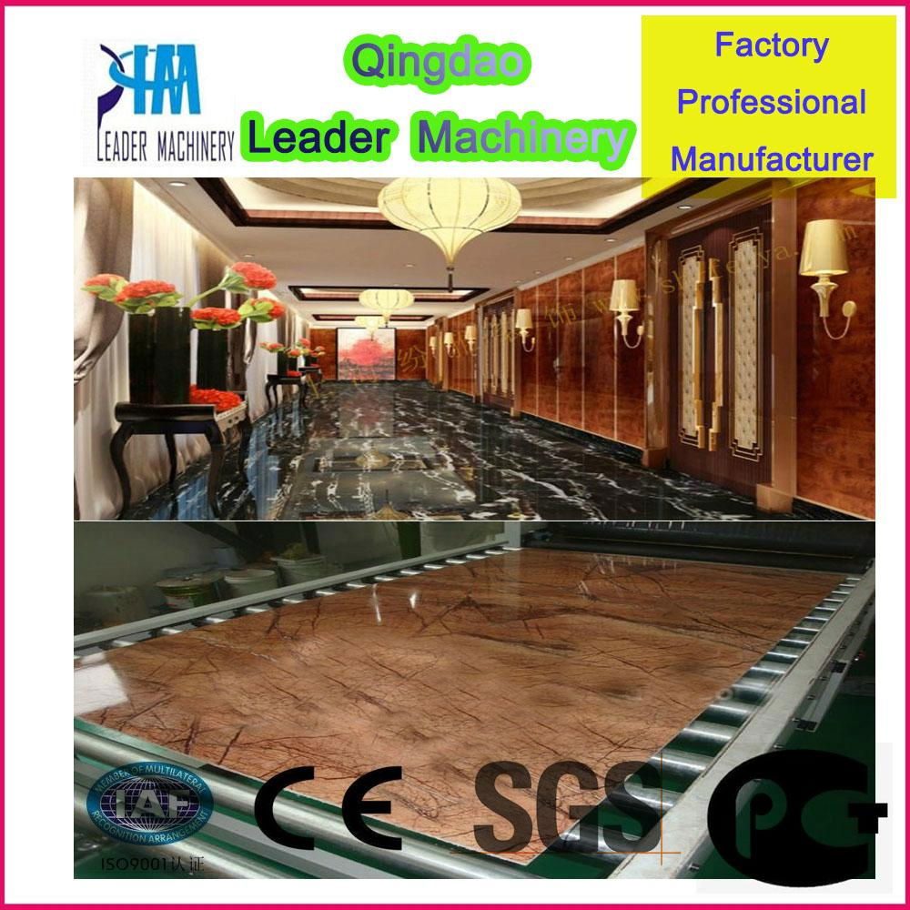 PVC artificial marble board profile production machine 5