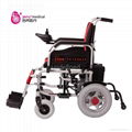 Foldable electric wheelchair 3