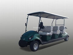 6 seater battery operated golf kart for