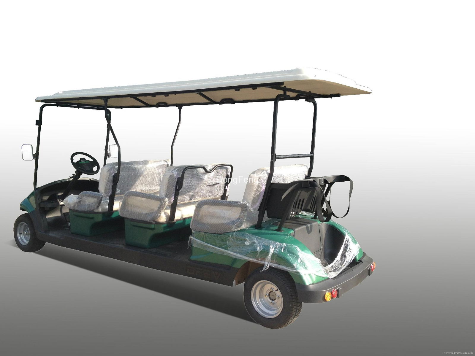 6 seater battery operated golf kart for golf driver 2