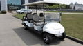 4+2 seats electric golf b   y with CE certificate 4