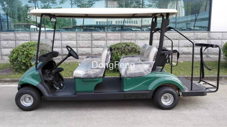 4 seats electric golf cart with caddy plate 3