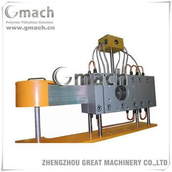 Automatic control band type continual working screen changer