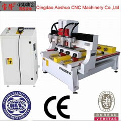 4 Axis CNC Wood Router/Engraving Machine