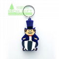 rubber soft pvc keychain 1