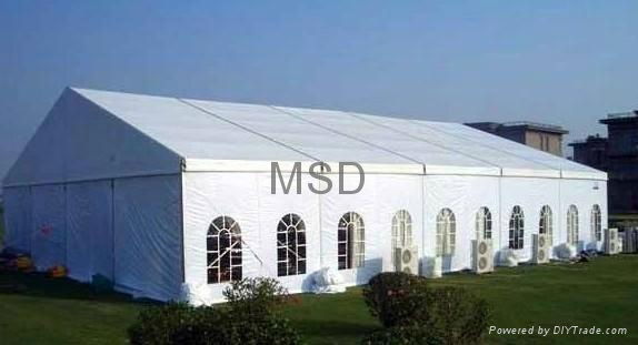 850 GSM Blockout PVC Coated Fabric for Marquee Tents 2