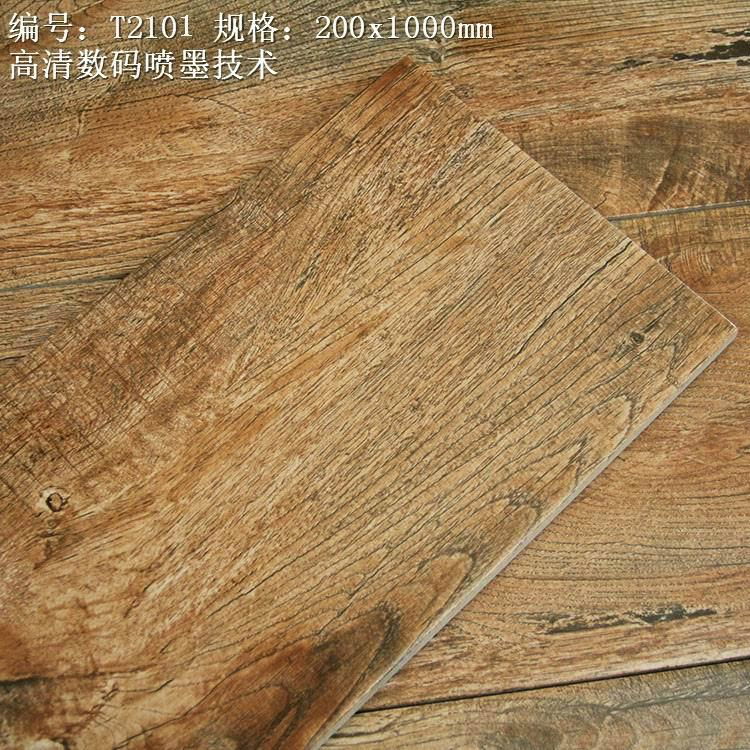 Hot Sell New Design Wooden Floor Tile 3D Inkjet Printing Tiles  Flooring Tiles  3