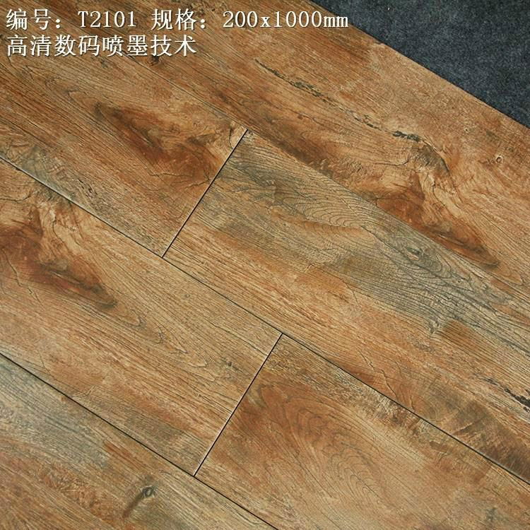 Hot Sell New Design Wooden Floor Tile 3D Inkjet Printing Tiles  Flooring Tiles  4