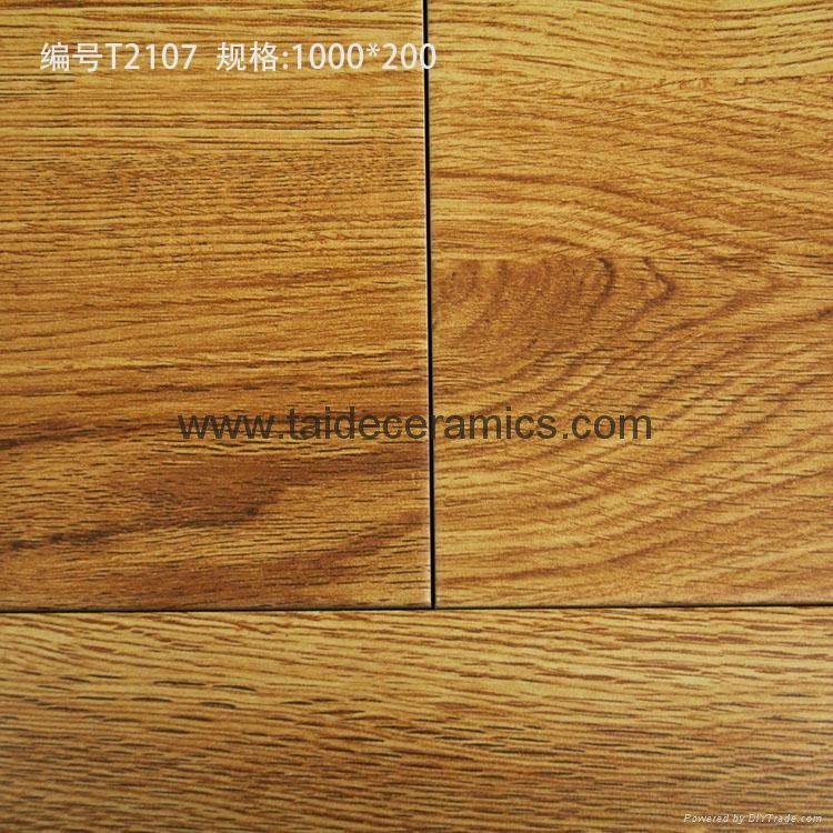 Hot Sell Rustic Wooden Tiles Full Polished Tiles Flooring Tiles 100*20cm 5