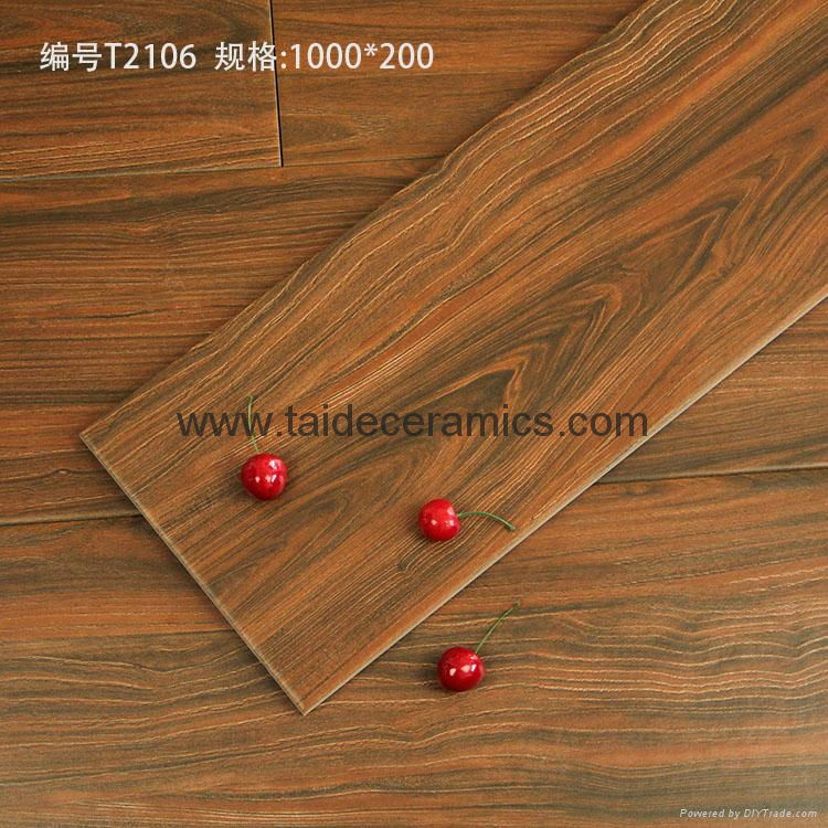 Ceramics Wooden Tiles Rustic Tiles Flooring Tiles  1000*200mm