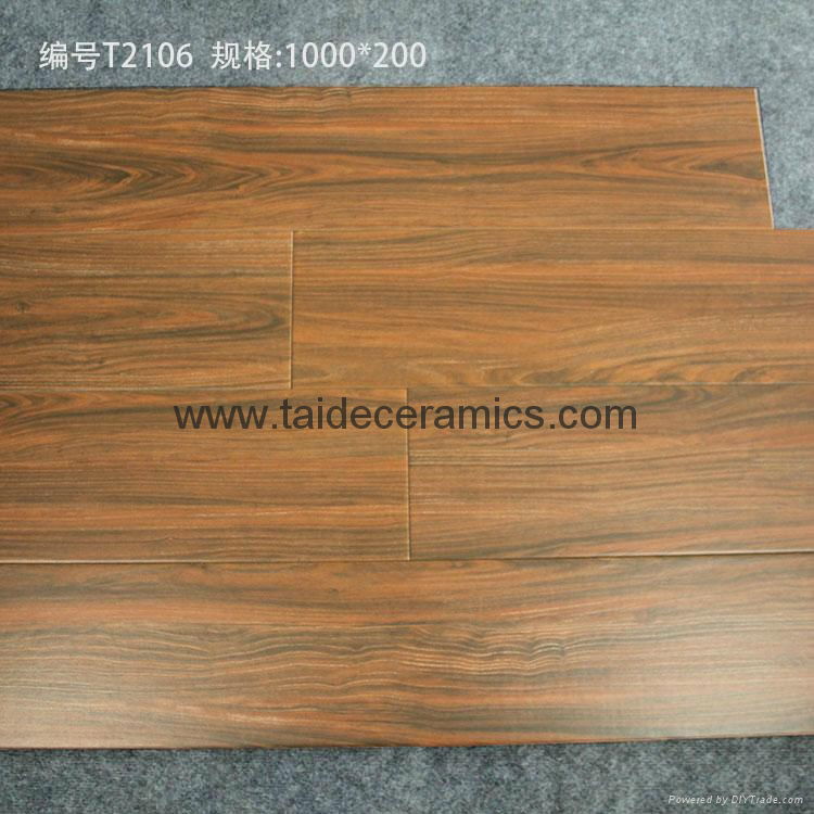 Ceramics Wooden Tiles Rustic Tiles Flooring Tiles  1000*200mm 3