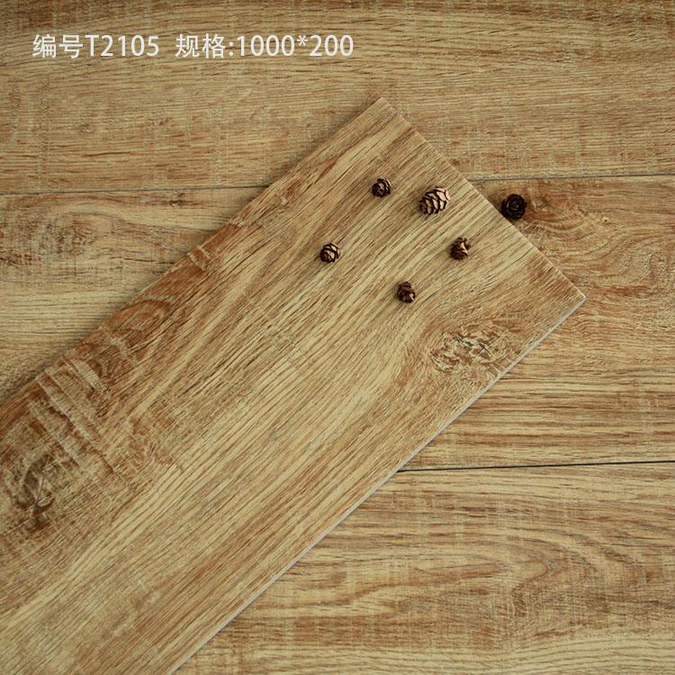 Hot Sell New Design  Ceramic Wooden Tiles 100*20cm 5