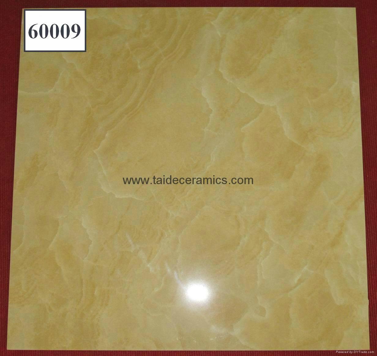 2019  6D Inkjet Begie Color Full Glazed Polished Floor Tiles   60X60CM  6D158 3