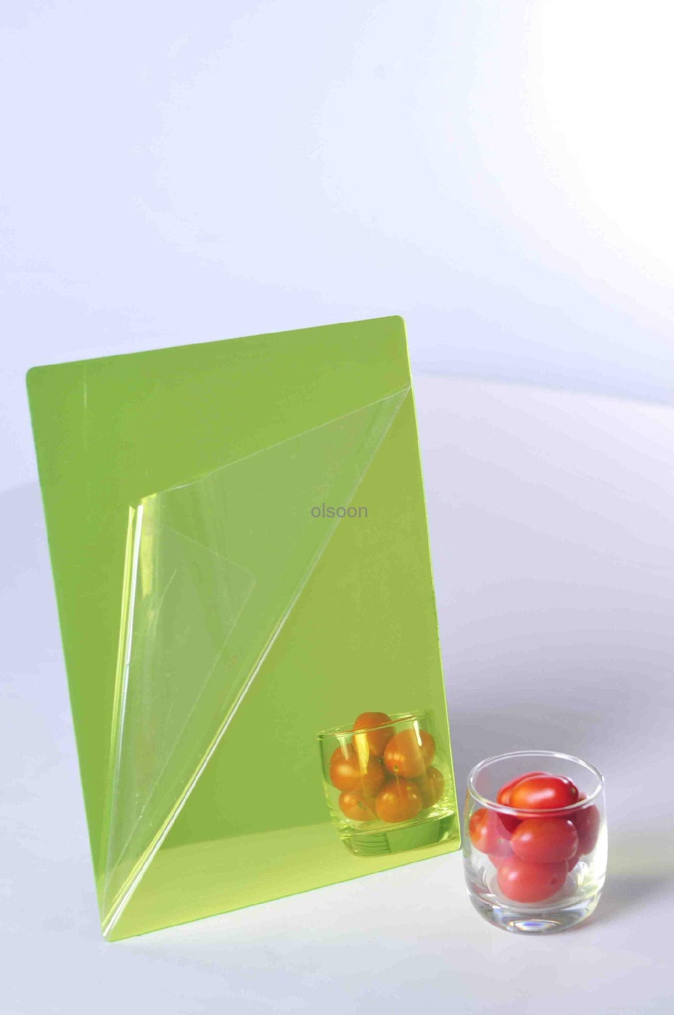 High quality colored acrylic sheet mirrored acrylic pmma sheet 3