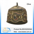 100% wool fashion islamic muslim prayer hat 3