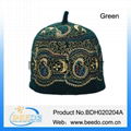 100% wool fashion islamic muslim prayer hat 4