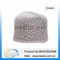 Morden adult 100% wool felt muslim prayer cap manufacture 2