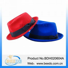 Parent-child fedora trilby hat for women in store