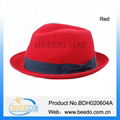 Parent-child fedora trilby hat for women in store 3