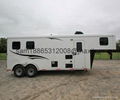 Hot sale China 2 horse gooseneck trailers