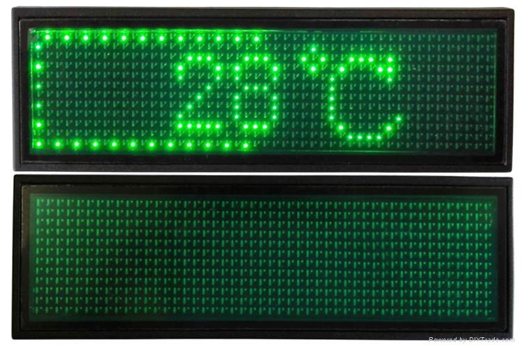 Electronic LED Badge Moving Display HD-NT48G