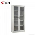 Full glass door steel filing storage