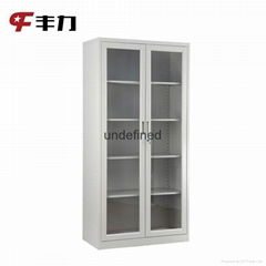 Full glass door steel filing storage