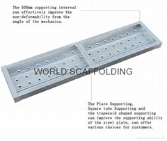 Best Sale Galvanized Steel Plank with Supporting Plate