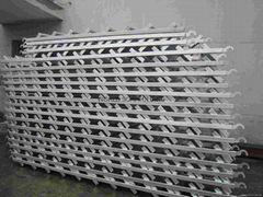 Galvanized Steel Step Ladder Used in Scaffolding