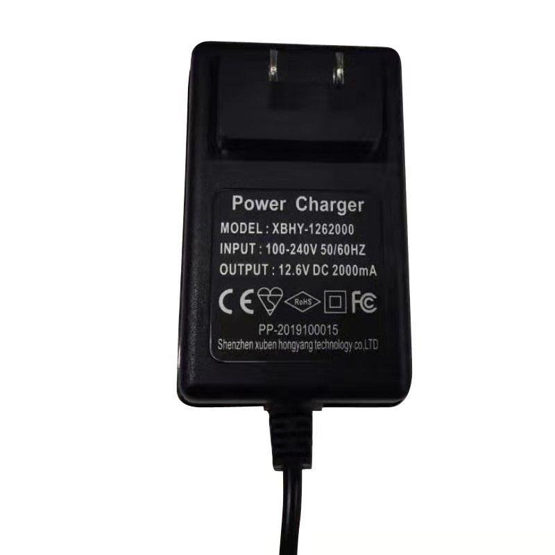 12.6v lithium ion battery charger 1A/2A/3A 3