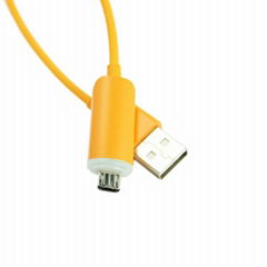 Colorful Led Light Sync Charger Micro USB Cable for Android Smart phones