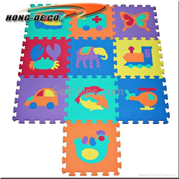 High Quality Alphabet mat number mat animals mat 4