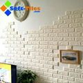 3D Brick Thicken Soft PE Foam Wall Sticker Panels Wallpaper Decor Stone Marble c 3