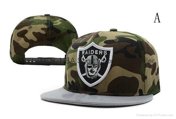 USA NFL National Football Cap Raiders Snapback Adjustable Soccer Hat 2