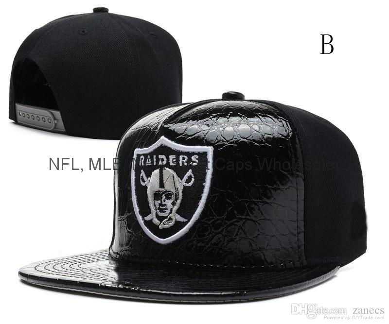USA NFL National Football Cap Raiders Snapback Adjustable Soccer Hat 4