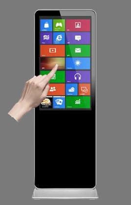 Infrared touch standing display player 3