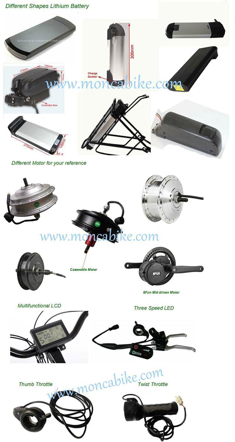 E Bike Kit with 350W Cassette Motor 5