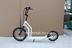 White Color Scooter Foot Scooter for Kids with 12inch Tyres